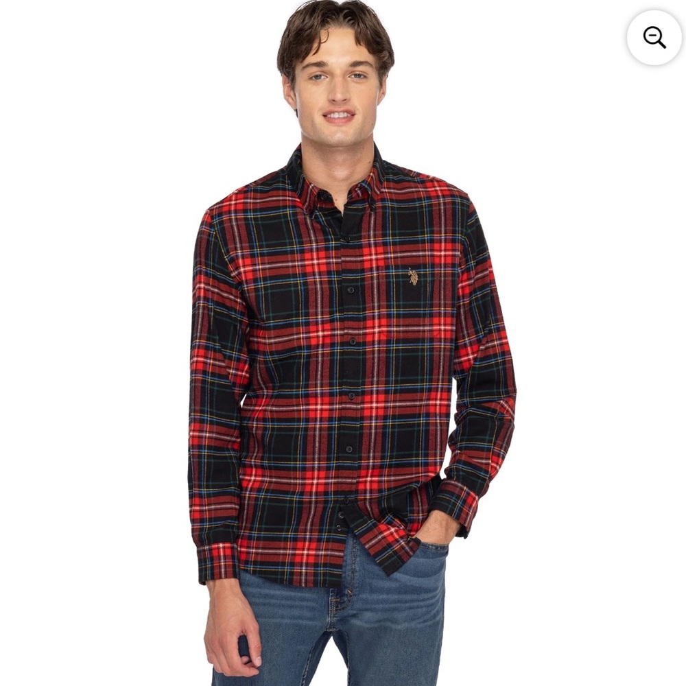 U.S. Polo Assn. Men's Long Sleeve Buttondown Shirt size S